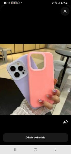 Coques Colorés iPhone X à 16pm