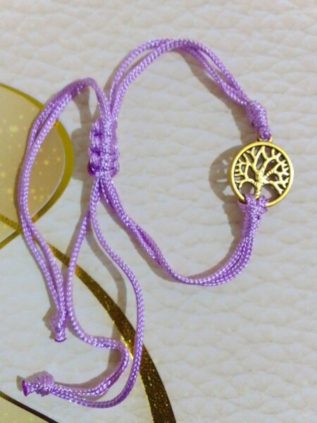 Bracelet Arbre de Vie Violet