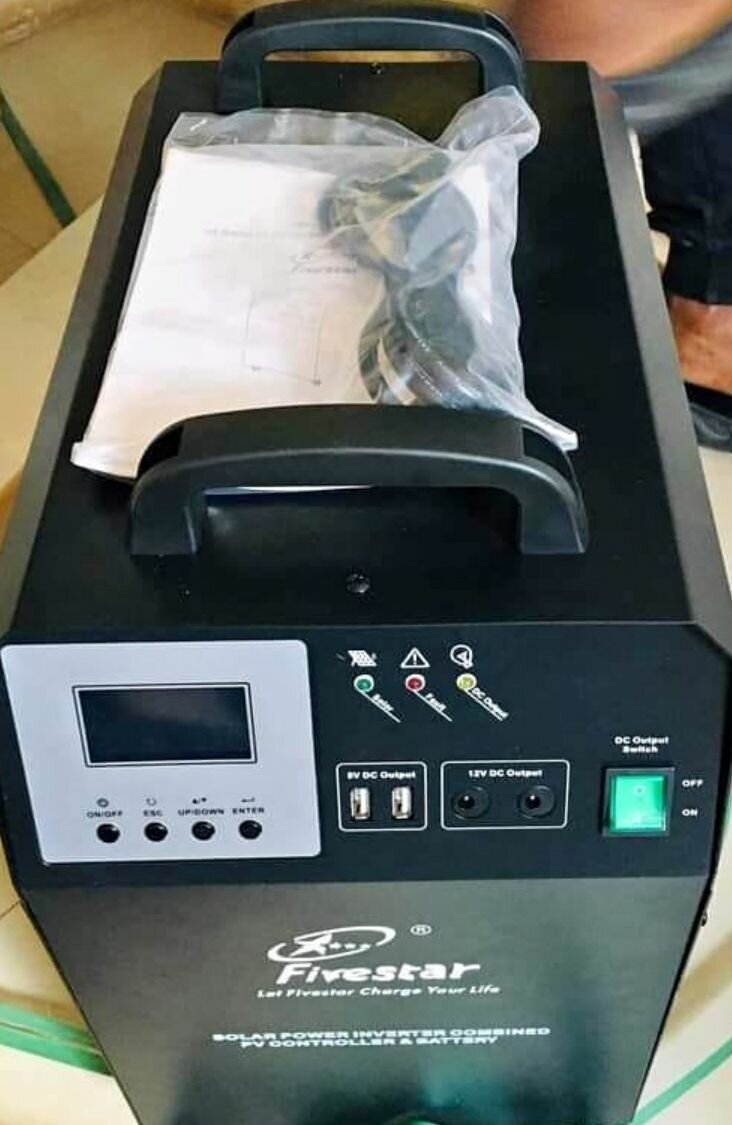 Power Station and a solar panel