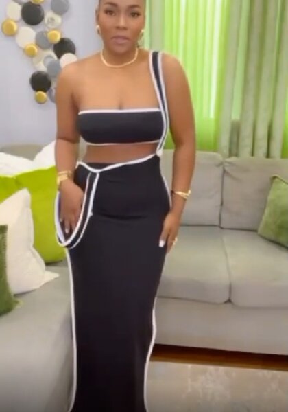 Sexy two pieces dress