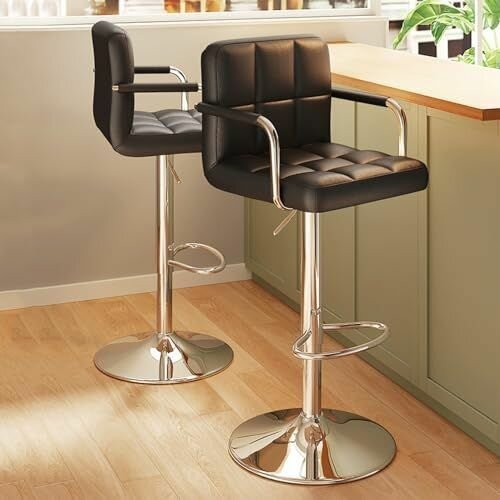 Tabourets de bar réglables élégants