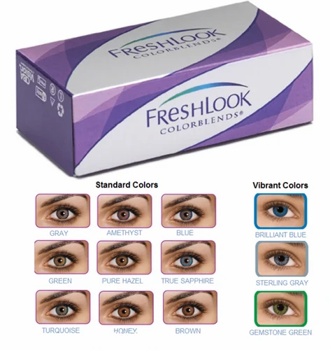 Freshlook contact lenses