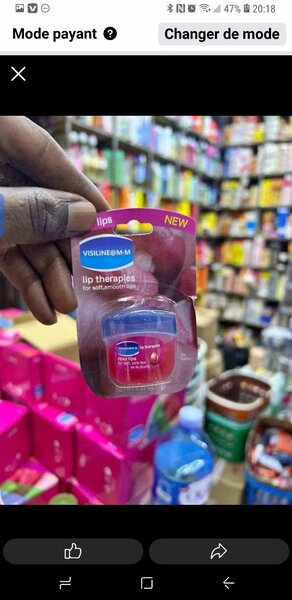 Vaseline baume lèvres rosé