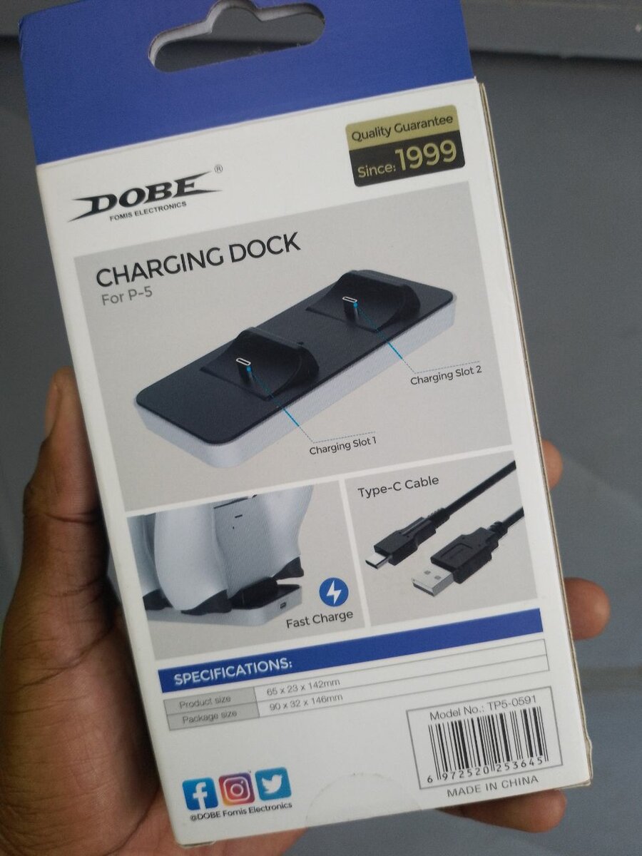 Station de Charge manette PS5