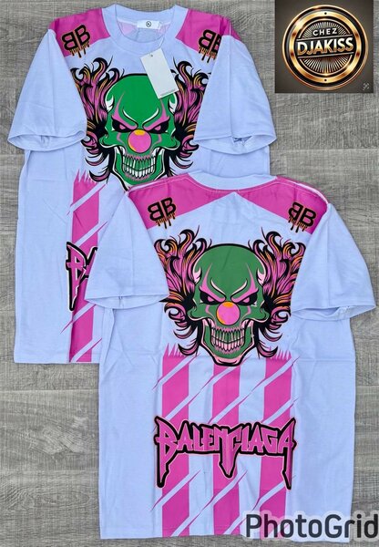 T-shirt unisexe clown graphique