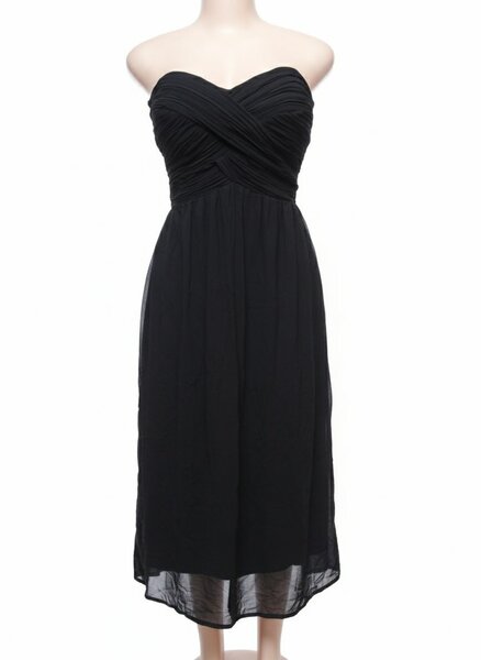 Robe bustier élégante noire