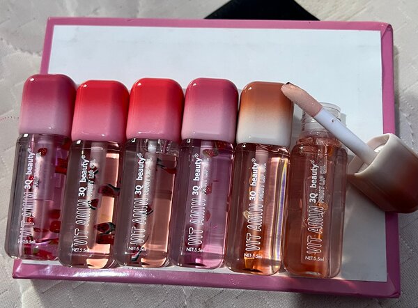 Ensemble de gloss hydratants