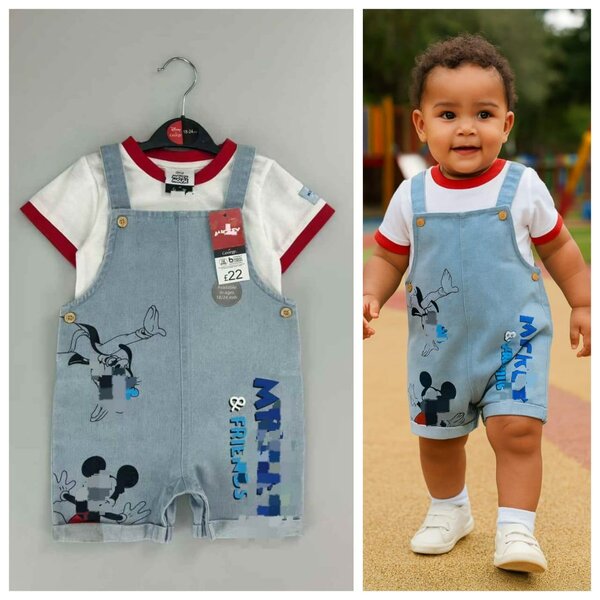 Salopette bébé Mickey