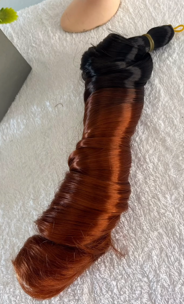 a bundle brown/black 24 inch  100 gram