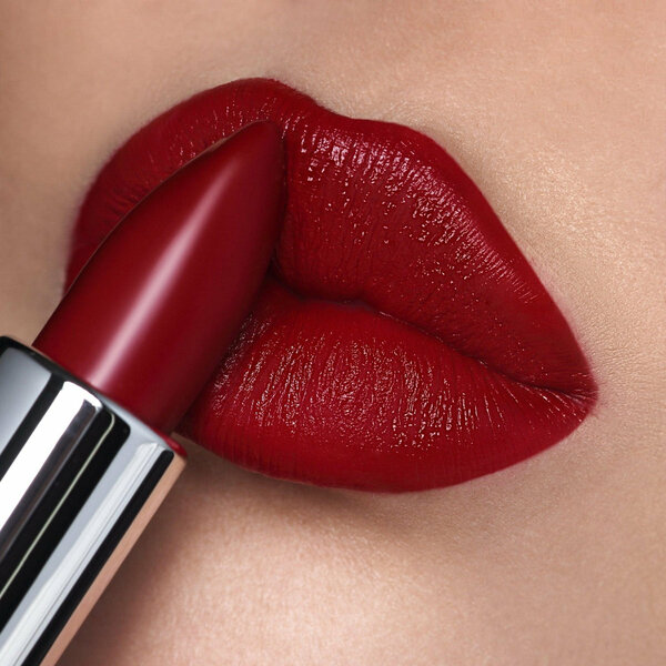 Celeb | Rich Berry Red Matte Lipstick | Runway Rogue