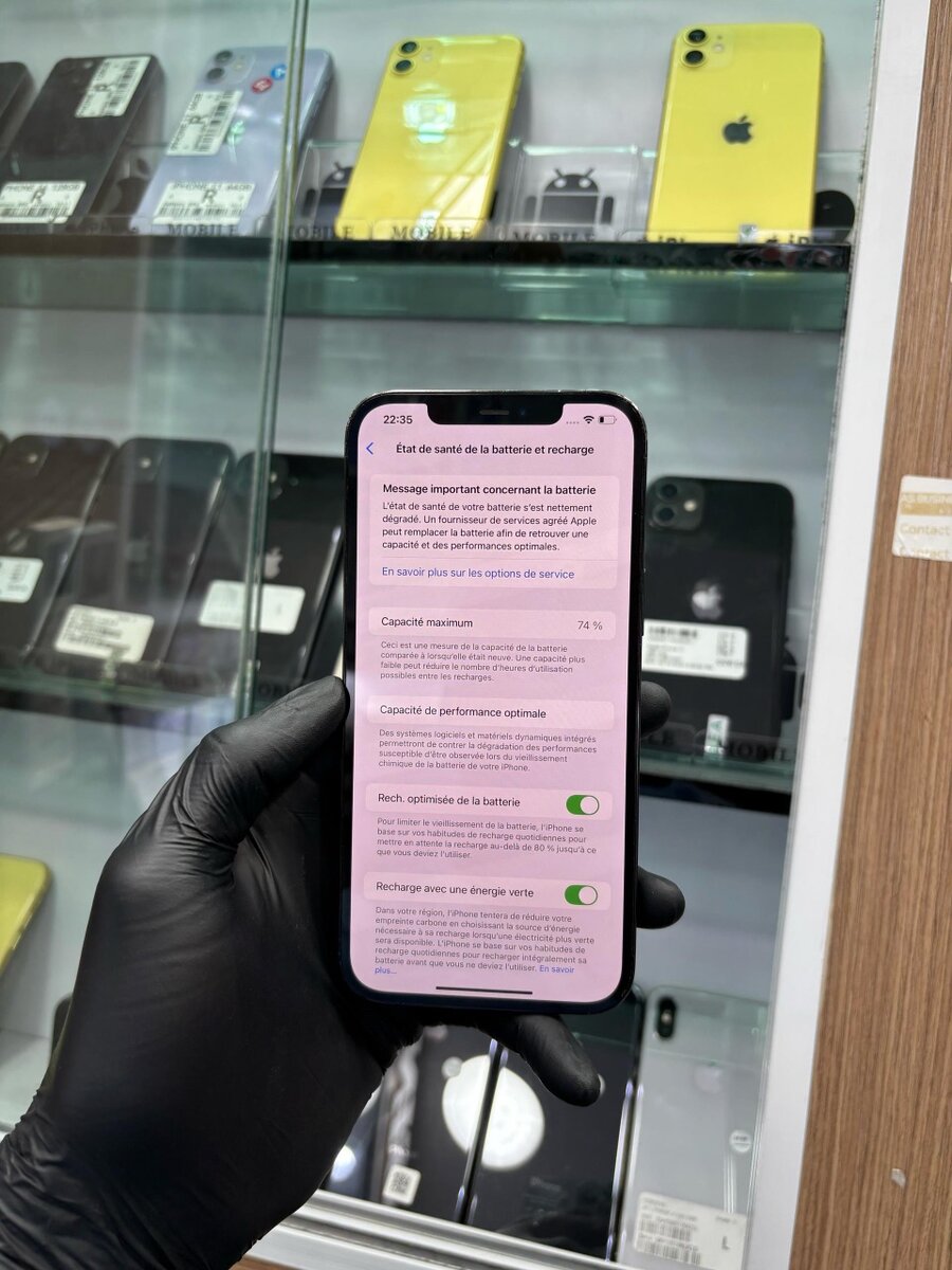 12 pro max tout est dorigine