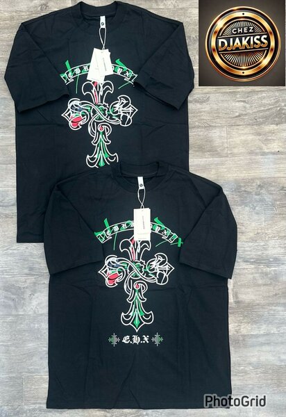 T-shirt imprimé de créateur