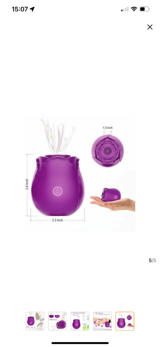 Vibromasseur Rose 10 Modes Puissant