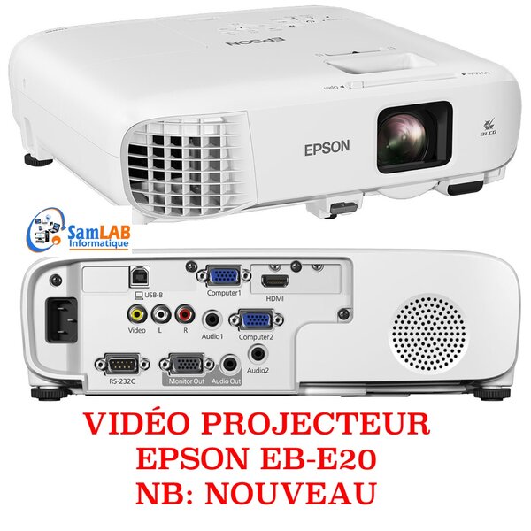 Vidéoprojecteur Epson EB-E20 HD