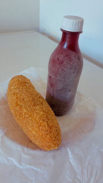 Chawarma africain et jus