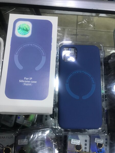 MagSafe silicone phone case