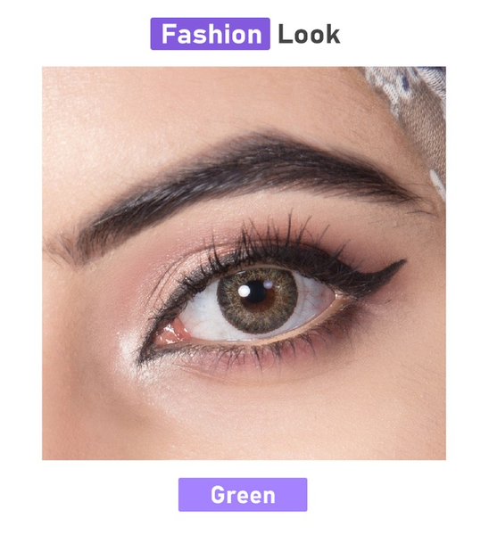 Fashion Look Lenses: Green
