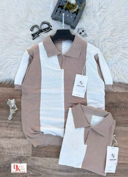 Polo à rayures classique