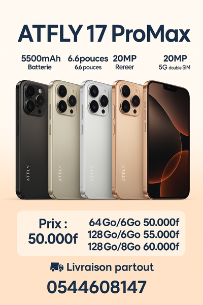 ATFLY 17 ProMax Smartphone