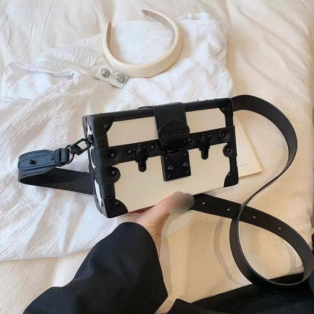 Sac à bandoulière style valise