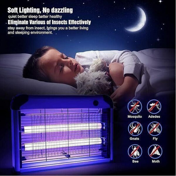 Lampe anti-insectes électrique