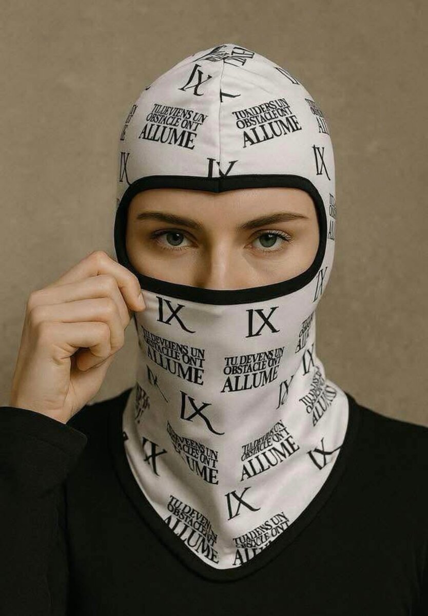 Cagoule Thermique Imprimée