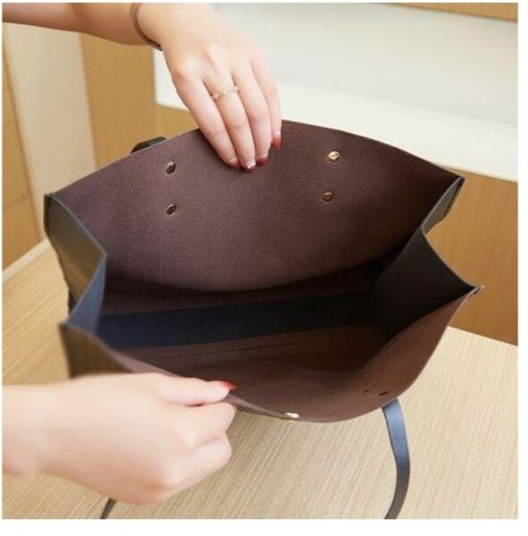 Sac cabas en cuir élégant