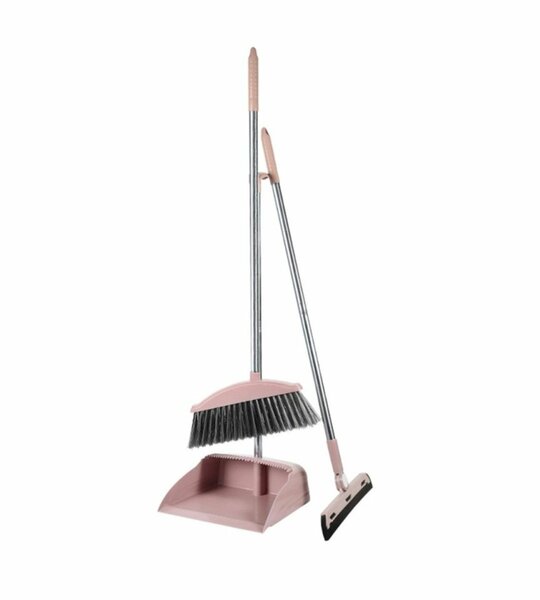 HOUSEHOLD BROOM DUSTPAN SET SOFT BRISTLE BROOM + DUSTPAN +