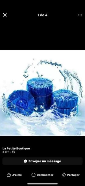 Pastilles Nettoyantes WC Biodégradables