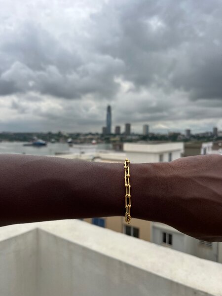 Bracelet en or élégant