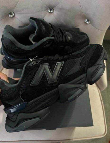 Baskets noires homme