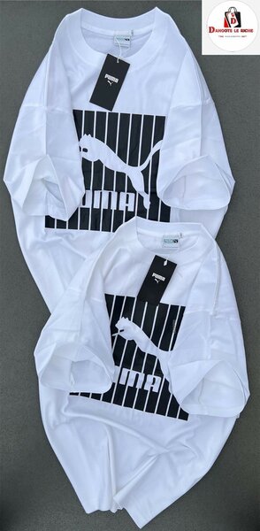 T-shirt unisexe blanc élégant