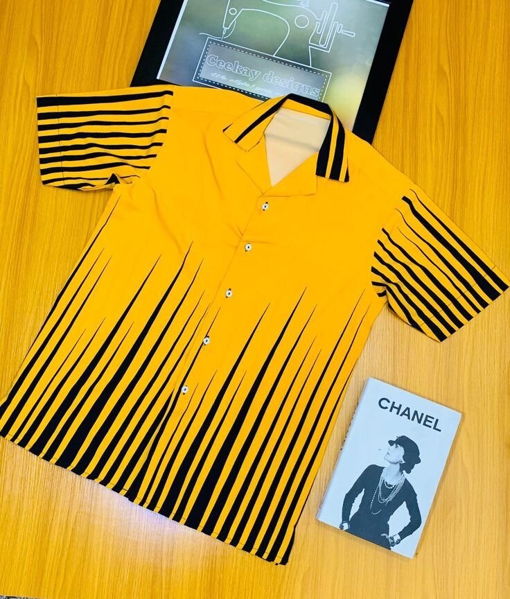 Chemise à motifs élégante