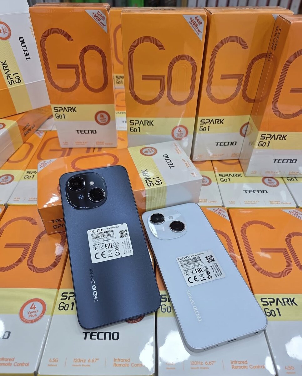 Tecno Spark GO1 128GB 8GB RAM