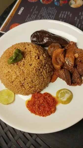 Savoureux tchep avec Viande