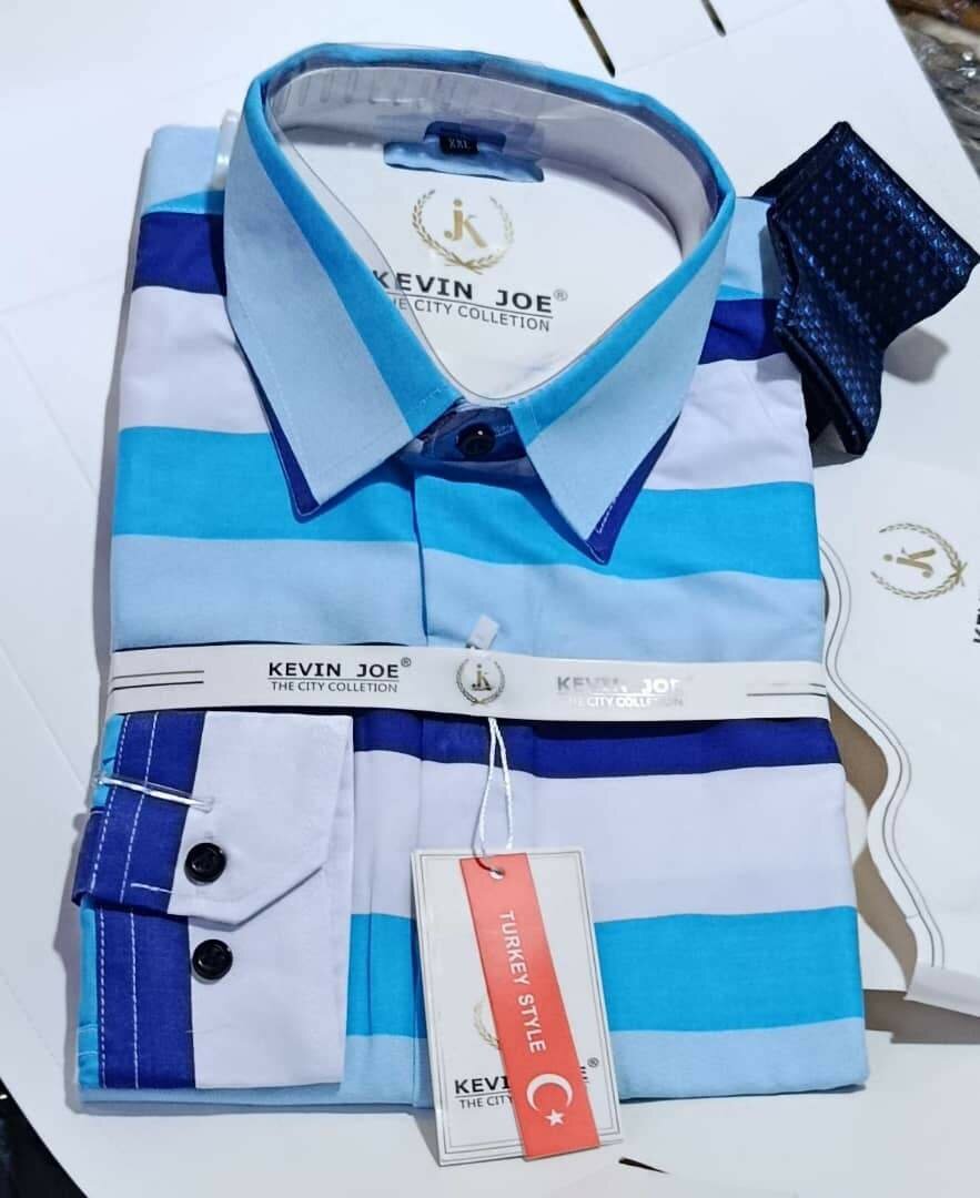 Chemise rayée homme élégante