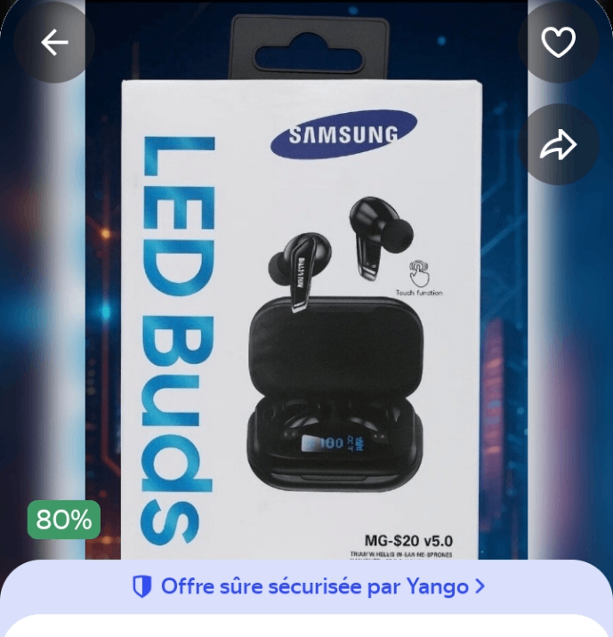 Écouteurs Sans Fil Samsung LED