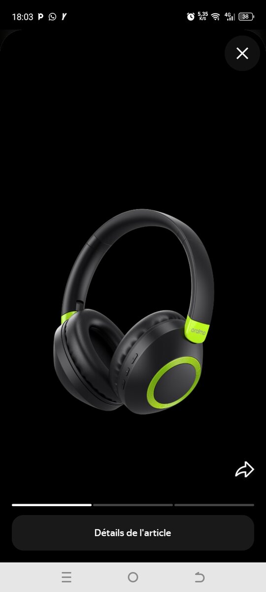 Casque Sans Fil Audio Immersif