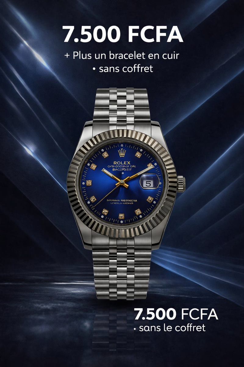 Montre Élegante Bicolore