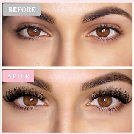 3d (1 Pair Eyelashes Natural Look Fluffy Volume withoutGlue