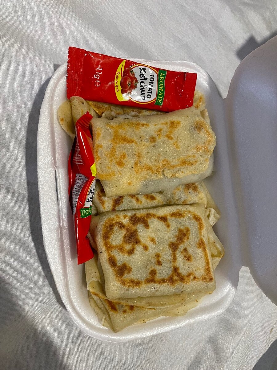 Crêpes salées viande hachée
