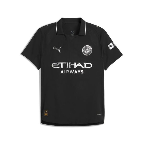 Maillot de football noir Puma