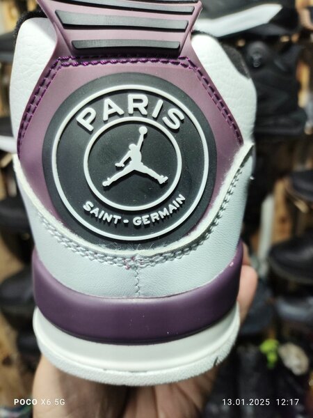 Jordan 04 Paris purple!