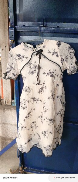 Robe en coton imprimée floral