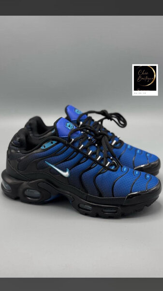 Baskets running homme bleu