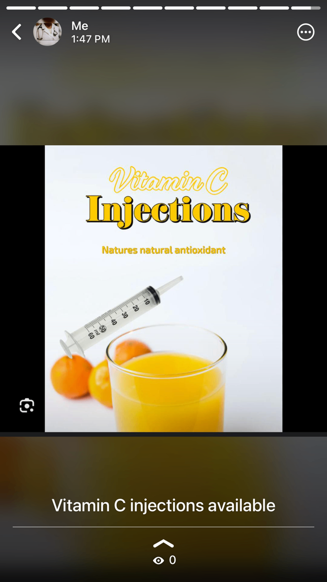 Vitamins injections
