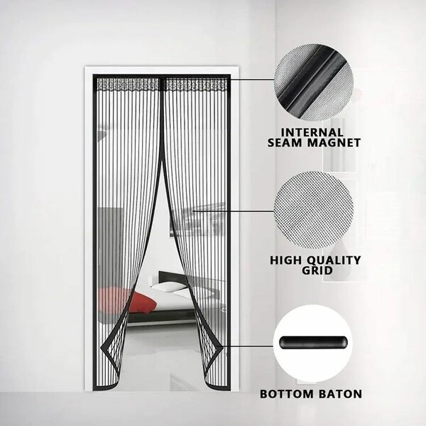 Polyester screen door net
