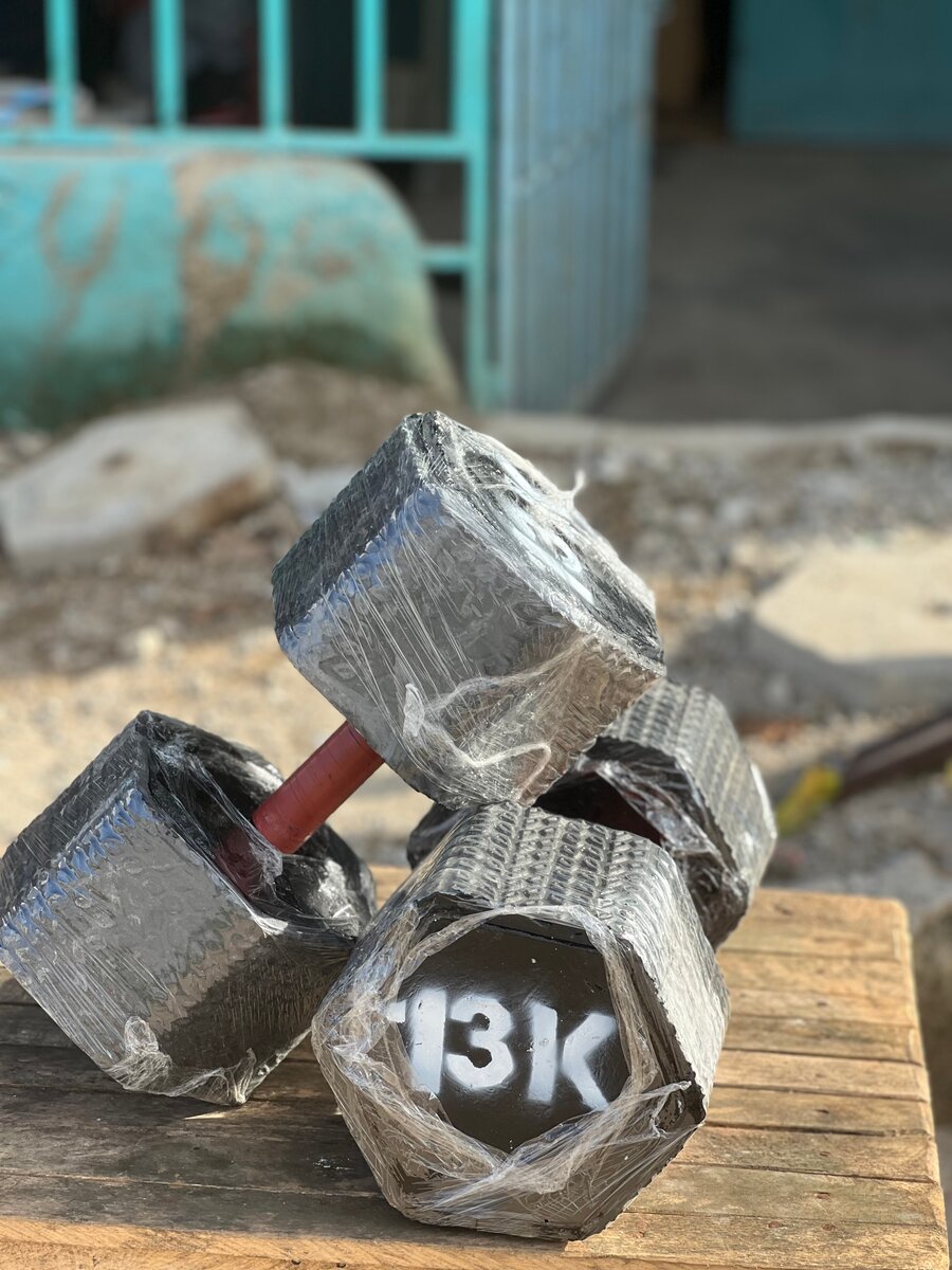 Haltères hexagonales 13 kg