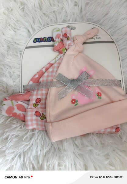 Chapeaux pour bébé en coton