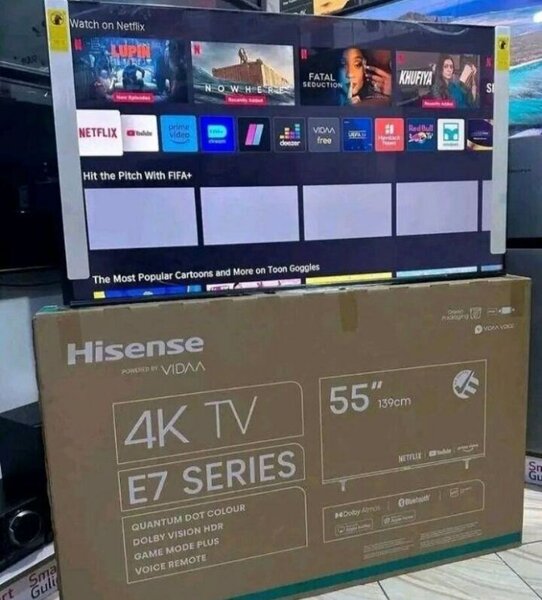 Téléviseur 4K 55 pouces Hisense